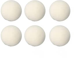 ONF3 - Wol Drogen Ballen - Wasdroger Kleding - Milieuvriendelijke optie - 6 Stuks - Statische Verwijdering - Voor Kleding - 4 cm — thumbnail 1