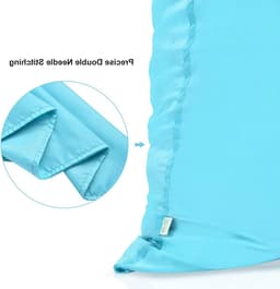 Grote Waszakken Set van 2 - Opvouwbare Opbergzak met Trekkoord 60x80cm voor Kleding, Speelgoed en Reizen — thumbnail 4