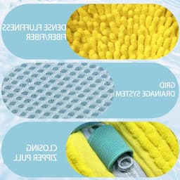 Herbruikbare waszakken voor schoenen - 2 stuks, 360 graden bescherming voor fijne stoffen, geschikt voor alle schoenmaat en type, ideaal voor de wasmachine en schoenen droger — thumbnail 5