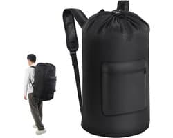 Grote Vouwbare Waszak van Oxford Stof, 41 x 81 cm, Ideaal voor Camping, Reizen en Thuisgebruik, Perfect voor Vuile Was en Picknicks