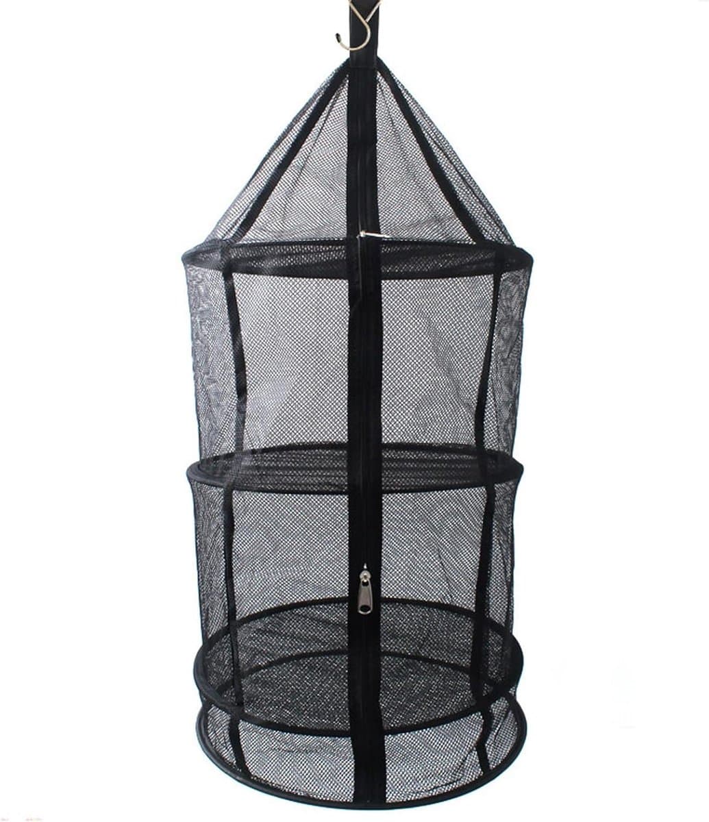 Droognet Buiten - Planten Droger - Buiten Drogen - Ritssluiting - 39x39x85 cm - Multicolor — afbeelding 1