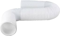 Afvoerslang Airco - Flexibel Ventilatiekanaal - Mobiele Airco - Verstelbare Lengte - Diameter 13/15cm - Wit — thumbnail 1