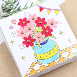 Dailygoods- Patroonklemmen 100 stuks - Mini Ronde Klemmen - Bevestigingsset - Kleurrijke Sluitklemmen - Lichtgewicht Metaal - Voor Knutselen/Scrapbooking - Brads — thumbnail 3
