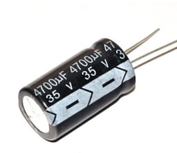Dailygoods - Electrolytische Condensator 35V/4700uF - Aluminium Capacitor 18x32mm — thumbnail 1