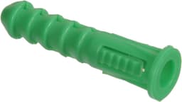 Kunststof Ankers - Pluggen Ribbel - Bevestigen van armaturen - Corrosiebestendig - Pack of 1 - Groen — thumbnail 4