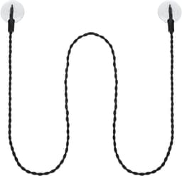 Reiswaslijn - Kledinglijn - Kleding Droge - Zuignap Haak - 2.5 Meter - Zwart — thumbnail 1