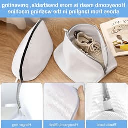 Herbruikbare Waszak voor Schoenen, 2 Stuks, Ideaal voor de Wasmachine en Reizen, Beschermt en Verzorgt Schoenen — thumbnail 5