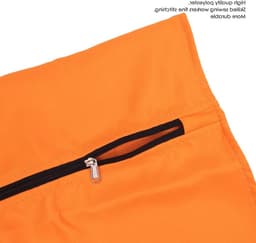Haarverzamelende Waszak voor de Wasmachine, Geschikt voor Bedlinnen, Dekens en Handdoeken (Jumbo, Oranje) — thumbnail 4