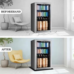 Wasmachine lekbak - Beschermmat apparaat - Voorkom waterschade - Antislip siliconen - 60 x 60 cm - Multicolor — thumbnail 5