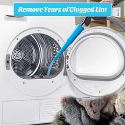 Droger Vent Cleaner Kit - Droger Reiniging Slang - Stof Verwijderen - Universele Bevestiging - 4 Delig - Natuurlijk — thumbnail 2