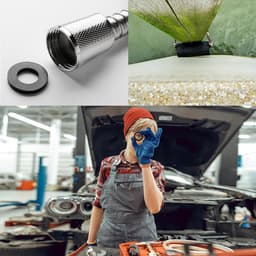 Rubberen afstandhouders - Anti-vibratie bussen - Bevestigingen dempen - Hoge belastbaarheid - 20mm buitendiameter - Zwart — thumbnail 4