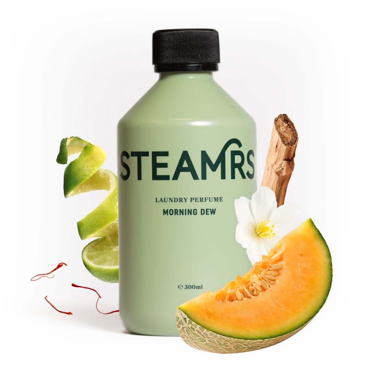 STEAMRS - Luxe Wasparfum - Morning Dew - 300 ml Designer parfum voor je kleding - 30-40 wasbeurten - Verzorgend voor textiel — afbeelding 1