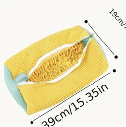 Sneaker waszak 2 stuks - Schoenwaszakken - Met Rits - Sportschoenen - Sneakers - Wassen - Schoenenwaszak - Wasmachine Wasnet voor Schoenen en Sneakers - set van 2 Bescherming - Duurzaam — thumbnail 5