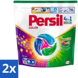 Persil - Wasmiddel - Discs Color - Voor Gekleurde Was - Krachtige Vlekverwijdering - 35 wasbeurten - Voordeelverpakking - 2 stuks — thumbnail 3