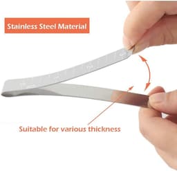 Metalen Naaiklemmen voor Quilten - 20 Stuks Roestvrij Staal Kledingclips en Meetinstrumenten — thumbnail 4
