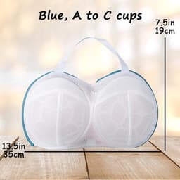 3x Bh Waszakken - Bh Wasnetje Voor Wasgoed - Anti-Vervorming - Waszakje Lingerie - Premium Lingerie Waszakje - 19x35cm - Met Rits - Waszak Bh - Delicaat Wasgoed - Waszak - Wasgoed - Waszakje Laundry Bag - Wasnet - Wasmachine - Geschikt Voor A-C-cup — thumbnail 3
