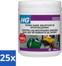 HG Wasmiddel Toevoeging Tegen Nare Geuren In Sportkleding 500 gr - Bulkverpakking - 25 stuks — thumbnail 1