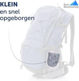 Mini Outdoor Waslijn - reistassen - voor camping en balkon - 1 stuk - zwart - 2 m — thumbnail 1