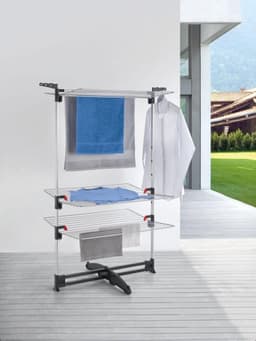 Goodivery ® Multifunctionele Droogrek met Verstelbare Hoogte en 40 Meter Drooglengte — thumbnail 3