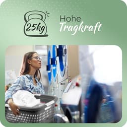 Novaliv wasmand met 4 handgrepen 40L antraciet, wasboxset wasemmer wascontainer voor badkamerwas vuile was, wasmanden wasmand opbergruimte wasmand verzamelbox — thumbnail 2
