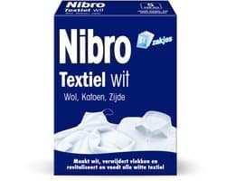 Nibro Textiel Wit - Wasmiddel - 5 stuks