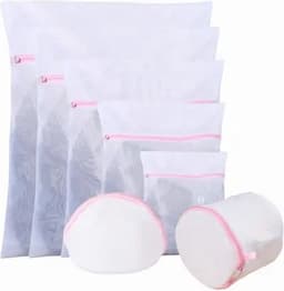 Knaak 2 In 1 Waszakken - Waszak + Packing Cube - Set Van 7 - Bescherm Je Was - 120L - Roze — thumbnail 1