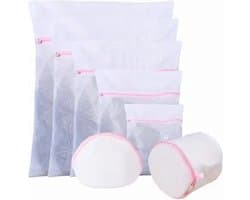 Knaak 2 In 1 Waszakken - Waszak + Packing Cube - Set Van 7 - Bescherm Je Was - 120L - Roze — afbeelding 1