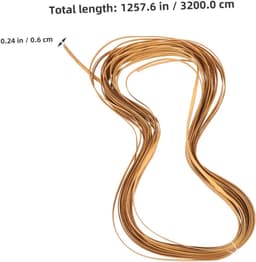 2rollen Weefmateriaal Voor Meubelreparatie Kit Voor Stoelen Tafels Sofas Complete Voor Gemakkelijke Reparaties Van Rieten Meubels — thumbnail 2