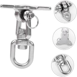 1set Rvs Hanghaak Voor Hangmat Duurzame Veilige Bevestigingshaak Voor Buiten Eenvoudig Te Installeren Geschikt Voor Hangstoelen Hangmatten — thumbnail 5