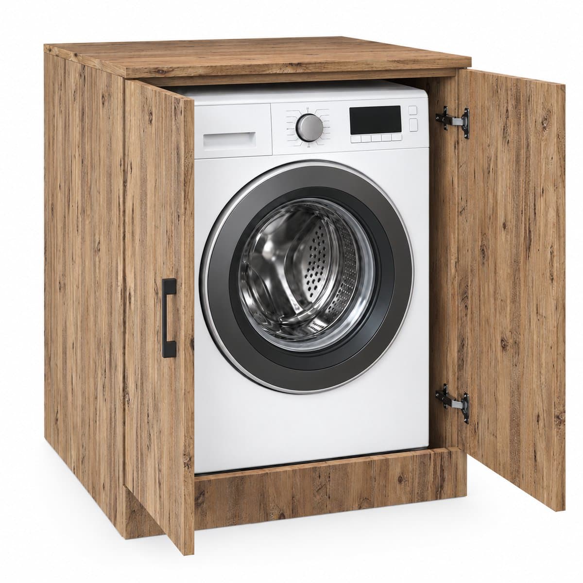 Roomart ATLANTIC-II Wasmachine Ombouwkast 70x90 cm - Onderkast - Eiken — afbeelding 1