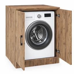 Roomart ATLANTIC-II Wasmachine Ombouwkast 70x90 cm - Onderkast - Eiken — thumbnail 1