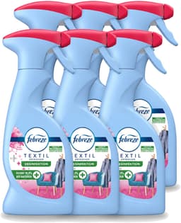 6 x Febreze – Textielspray – Roze Anjers – 375 ml - Voordeelverpakking - 6 stuks — thumbnail 1