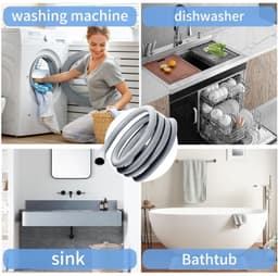 Afvoerslang - Universele Afvoerslang - Inclusief Bevestiger - 1 m tot 7 m - Hoogwaardige Materialen - Geschikt voor Wasmachine en Vaatwas... — thumbnail 4