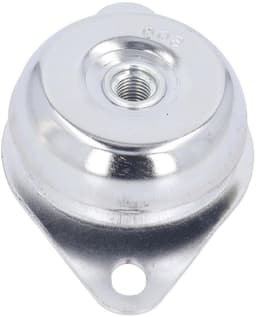 Trillingsisolator Pad - Antivibratie Pad - Apparatuur Stabiliseren - 500 Kg Draagvermogen - 15 x 11 x 6 cm - Zwart — thumbnail 1