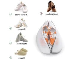 Dailygoods - 2-delige Mesh Waszak - Waszak voor Schoenen