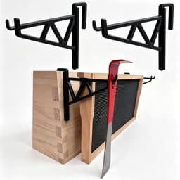 Bijenhouder Klem - Frame Grijper - Bijenteelt Onderhoud - Verstelbare Clip - 2 Stuks - Metaal — thumbnail 4