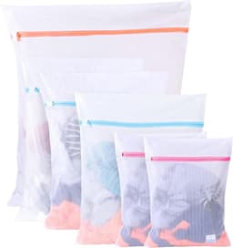 6-delige wasnetten voor de wasmachine, 3 maten waszakken voor delicate kleding, bescherming tegen vervorming en slijtage van sweaters, shirts en ondergoed — thumbnail 1