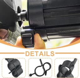 S-haak 20 Stuks - Duurzaam ABS - Voor Camping en Motorhome - Ideaal voor Feestverlichting - ShopVlot — thumbnail 2