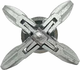 Opvouwbare Boot Anker - Watersport Anker - Boot Stabiliseren - Thermisch Verzinkt - 10kg - Zilver — thumbnail 4