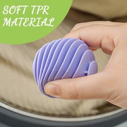 Herbruikbare Drogerballen - Kunststof - Effectieve Vuilverwijdering - Voorkomt Klitten - Voor Alle Wassen — thumbnail 4
