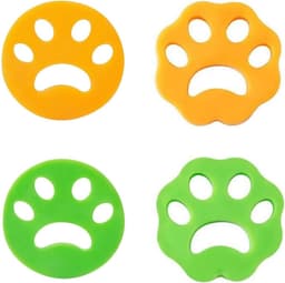Herbruikbare dierenhaarvangers voor wasmachine - set van 4 - premium siliconen - vangt fijnste haren en pluisjes - ShopVlot — thumbnail 1