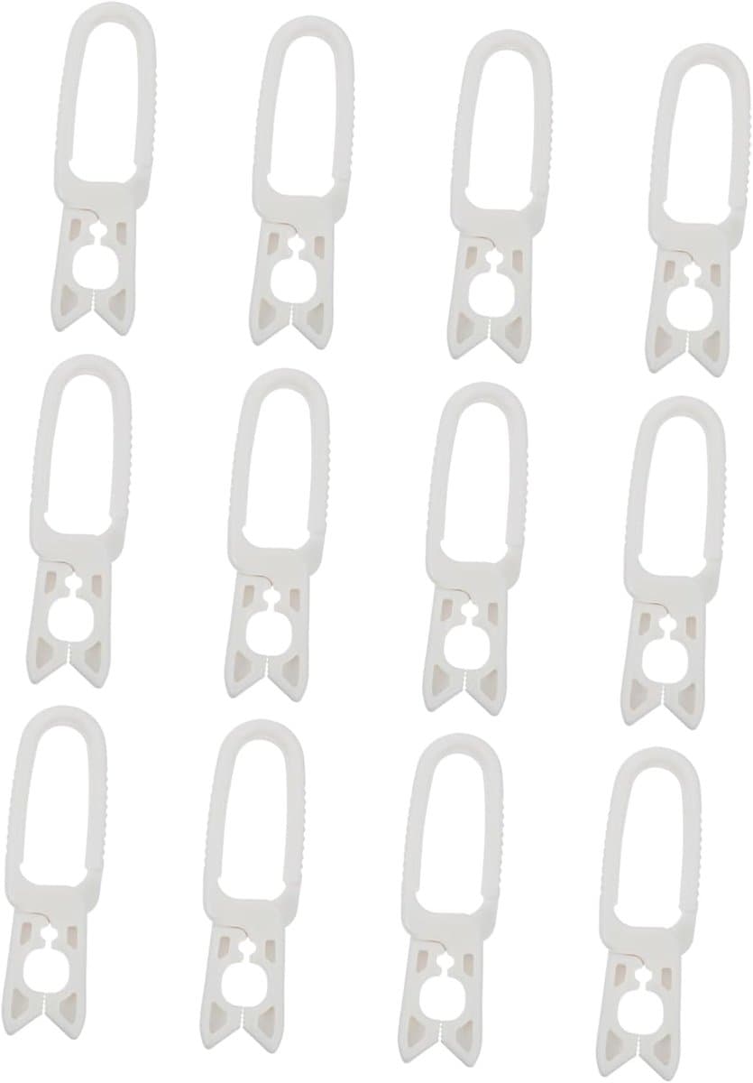 Kledingklemmen - Wasknijpers - Kleding Drogen - Sterke Antislip Klem - 7.2 CM - Wit — afbeelding 1