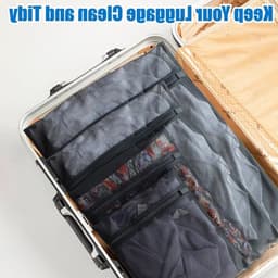Set van 4 Waszakken in Verschillende Maten - Voor Delicate Kleding - Zwart — thumbnail 3