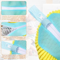 Schoenwaszakken Set van 2, Geschikt voor Wasmachine, Bescherming voor Sportschoenen en Leren Schoenen — thumbnail 4