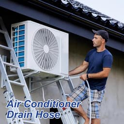 Afvoerslang - Condensafvoer - Airco Ontvochtiging - Flexibel PVC Materiaal - 5 meter - Transparant — thumbnail 3