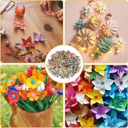 401 Stuks Mini Kleurige Patroon Clips voor Scrapbooking en Creatieve Projecten - 8 x 17mm Ronde Hoofd Clips voor School en Kantoor — thumbnail 5