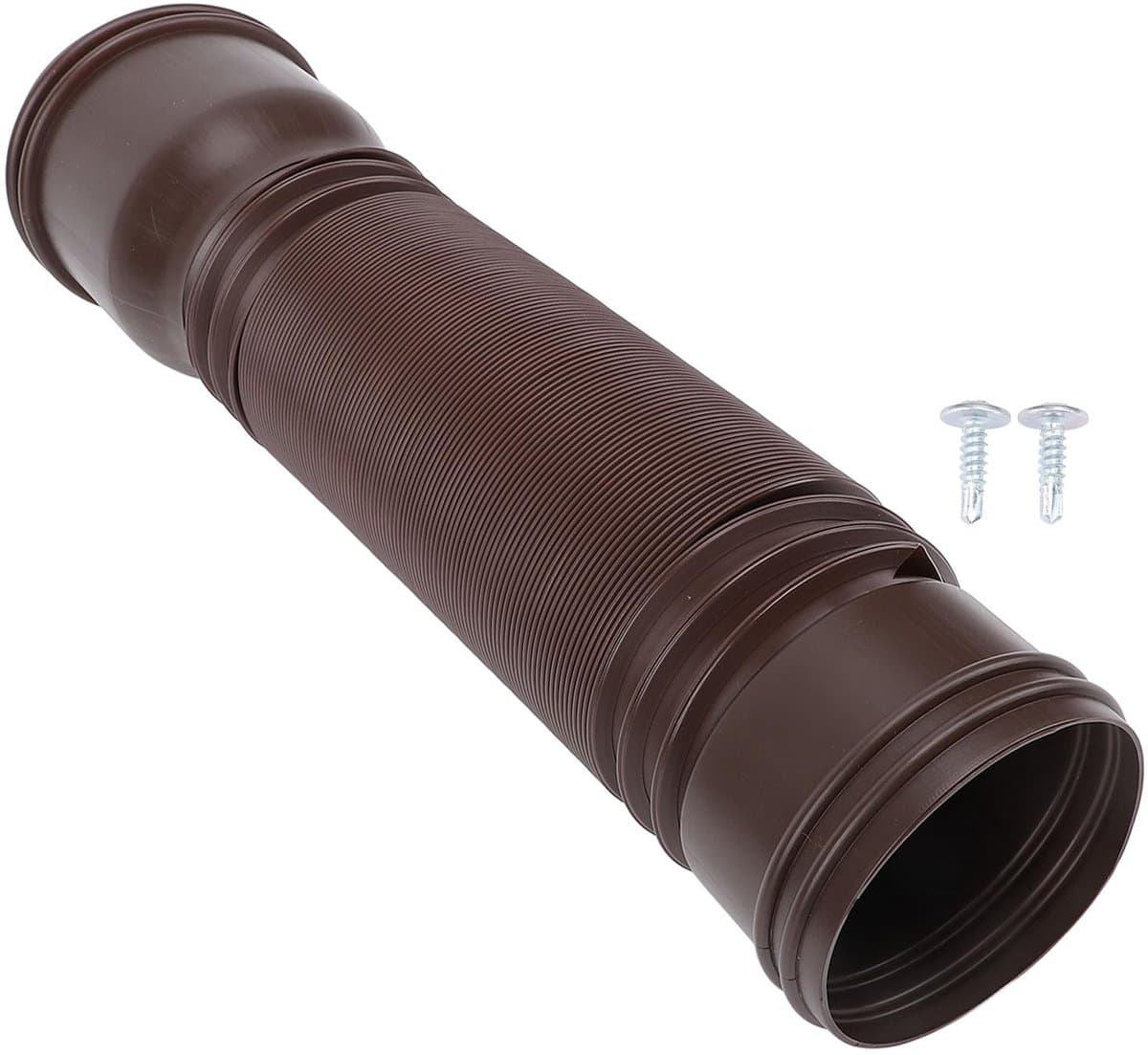 Dailygoods- Regenpijp Verlenger Flexibel - Afvoer Verlenger - Onderuitloop Connector - Uitbreidbaar van 20 tot 59 Inch - Antivries/Explosiebestendig - Bescherming Fundering - Afvoerbuis — afbeelding 1