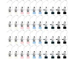 Dailygoods- Wasknijpers 40 Stuks - Roestvrij Staal - Draagbare Haken