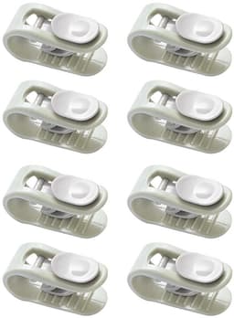 MTTProducts - Non Slip Clips - Duvet Cover Clips - Voorkom Verschuiven - 8 Stuks - Multifunctionele Clips - Voor Dekbedovertrekken - Kleding en Sokken — thumbnail 1