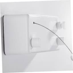 Uitschuifbare Waslijn - Waslijn Muur - Kleding Drogen - Geen Boren Nodig - 4.2 Meter - Wit — thumbnail 3